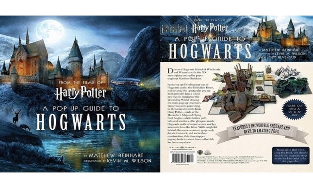 Harry Potter: arriva Hogwarts, il libro pop-up. Info e quanto costa