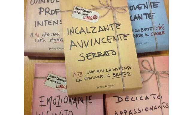 Appuntamento al buio... con un libro: la novità di Sperling & Kupfer