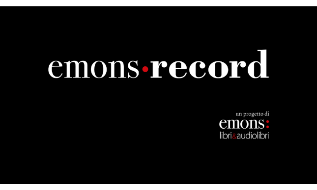 Dal libro all'audioserie: Emons Edizioni lancia Emons Record