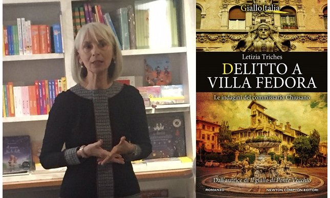 Intervista a Letizia Triches, in libreria con "Delitto a Villa Fedora”