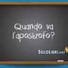 Un o un': quando va l'apostrofo?