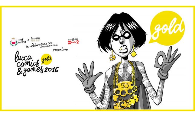 Lucca Comics & Games compie 50 anni: ospiti e programma dell'edizione Gold 2016