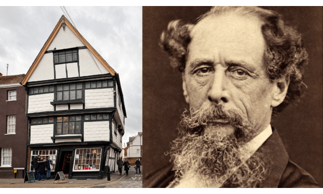 “Crooked House”, la casa storta di Canterbury che ispirò Dickens