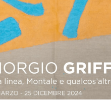 “Giorgio Griffa. Una linea, Montale e qualcos'altro”: la mostra al castello di Miradolo in Piemonte