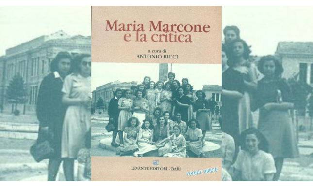 Maria Marcone, scrittrice e poetessa pugliese controcorrente