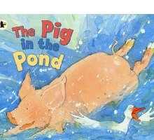 The pig in the pond