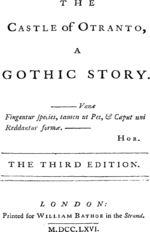 Il romanzo gotico: origine e primi romanzi