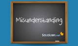 Misunderstanding: cosa vuol dire e perché si dice