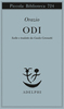 Copertina del libro Odi