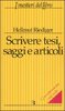 Copertina del libro Scrivere tesi, saggi e articoli 