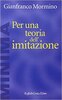 Copertina del libro Per una teoria dell'imitazione