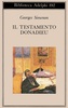 Copertina del libro Il testamento Donadieu