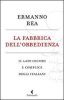 Copertina del libro La fabbrica dell'obbedienza