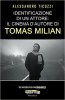 Copertina del libro Identificazione di un attore: il cinema d'autore di Tomas Milian