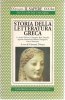 Copertina del libro Storia della letteratura greca