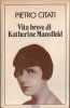 Copertina del libro Vita breve di Katherine Mansfield