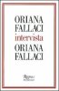 Copertina del libro Oriana Fallaci intervista Oriana Fallaci