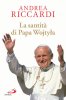 Copertina del libro La santità di Papa Wojtyla