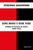 Copertina del libro Rime Rosse e Rime Nere. Storia d'Italia in rima 1800-1922 