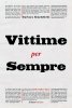 Copertina del libro Vittime per sempre 