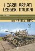 Copertina del libro I carri armati leggeri italiani. Dal 1919 al 1970