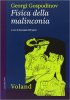 Copertina del libro Fisica della malinconia 