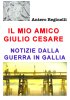 Copertina del libro Il mio amico Giulio Cesare. Notizie dalla guerra in Gallia