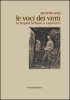 Copertina del libro Le voci dei vinti