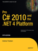 Copertina del libro Pro C# 2010 and the .Net 4 Platform