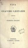 Vita di Giacomo Leopardi